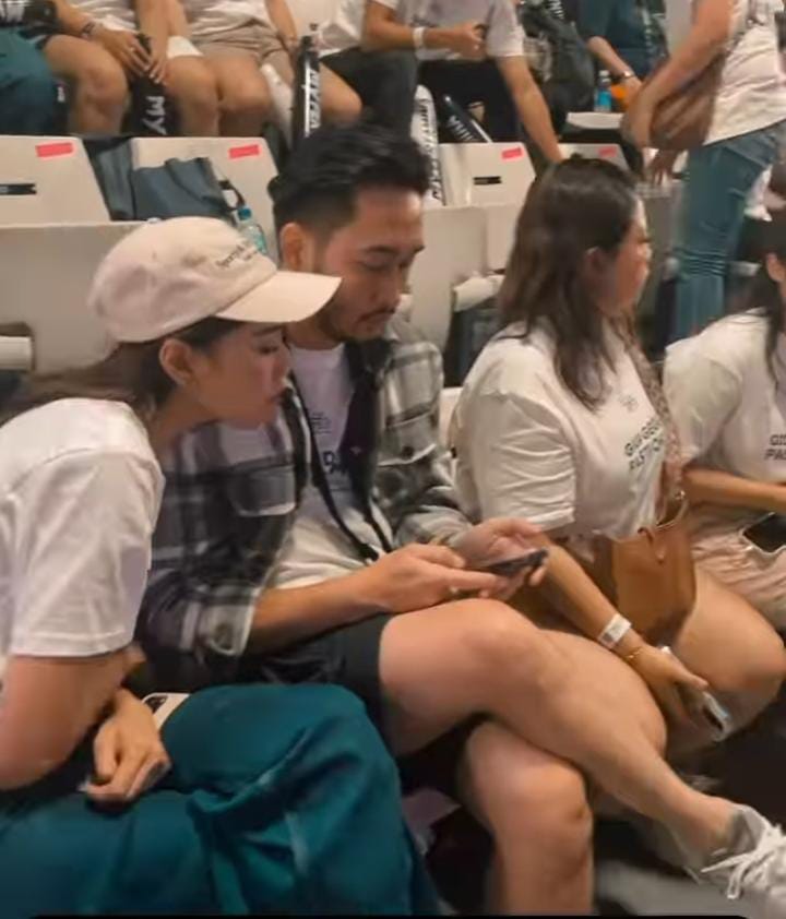 syahnaz di lagi-lagi tenis © 2023 brilio.net