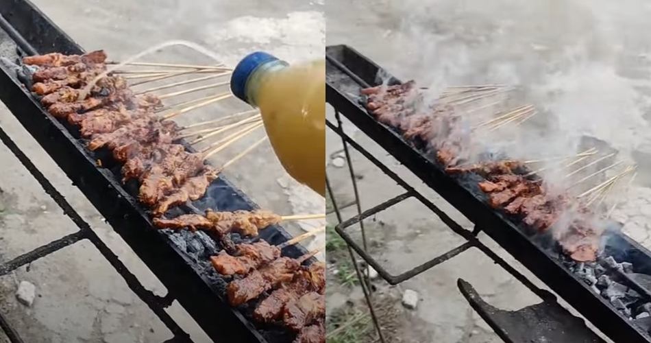Bikin makin wangi dan cepat matang, ini cara memperbanyak asap saat bakar sate cuma tambah 2 bahan