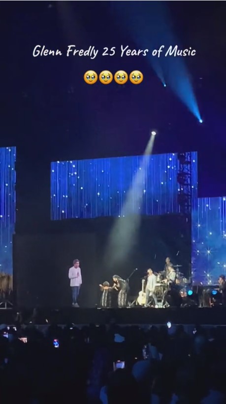 Gewa bertemu Glenn Fredly di konser © berbagai sumber