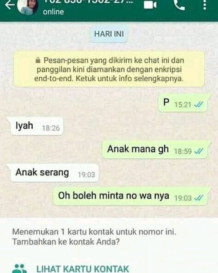 11 Chat lucu mengecoh Berbagai sumber