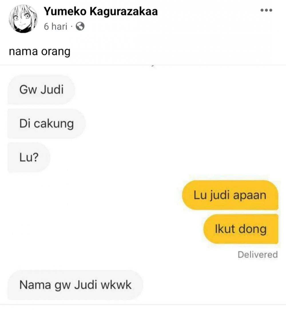 11 Chat lucu mengecoh Berbagai sumber
