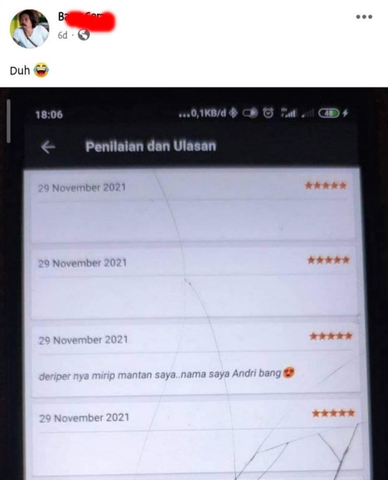 komentar kocak driver ojek online Berbagai sumber