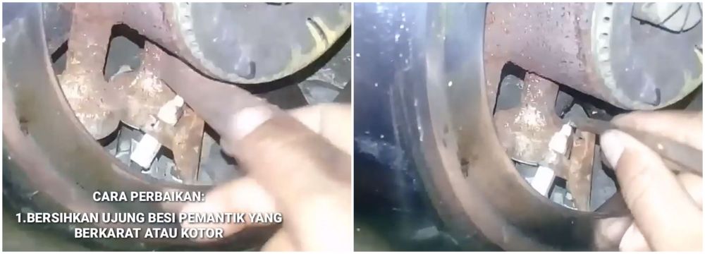 Tak perlu dibongkar, begini cara mengatasi api kompor mati karena tumpahan masakan