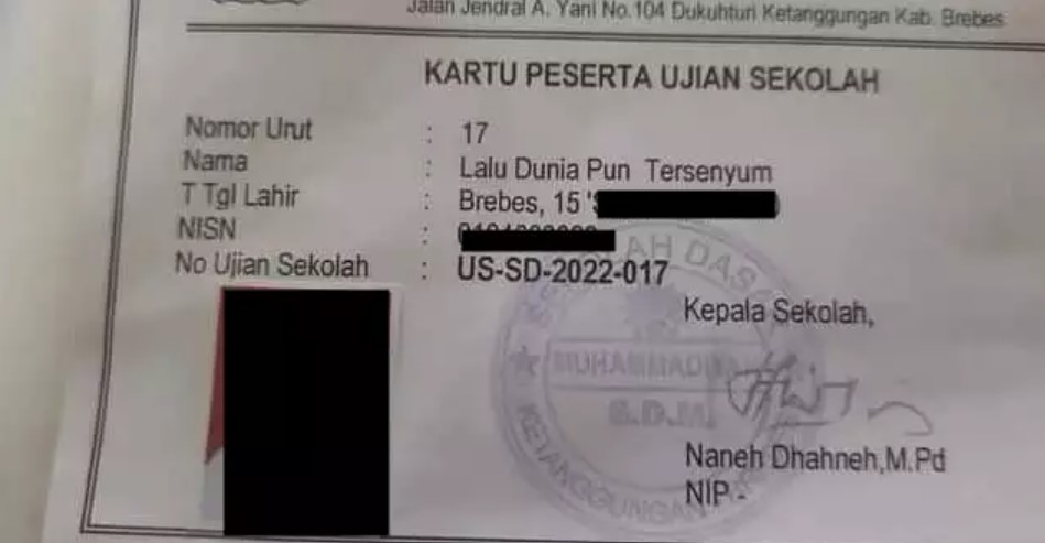 Nama unik bikin heran Berbagai sumber Nama unik bikin heran Berbagai sumber