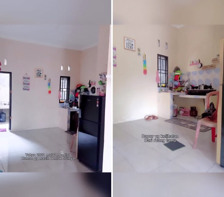 dapur segaris sempit © Instagram dapur segaris sempit © Instagram