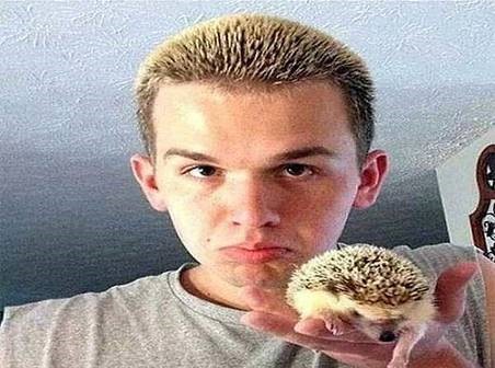 Kebetulan difoto dari depan © 