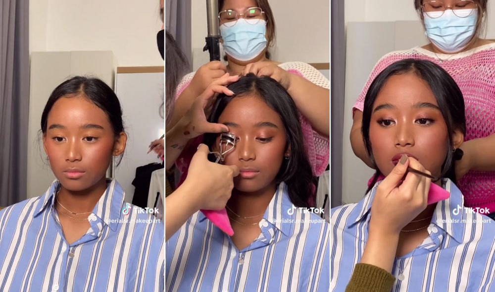 makeup sesuai warna kulit © TikTok
