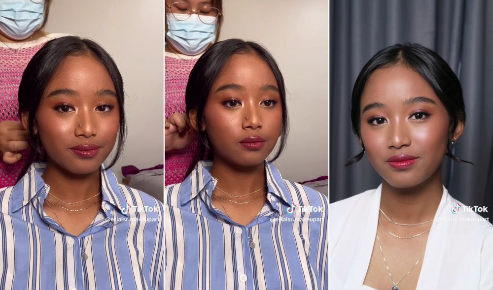 makeup sesuai warna kulit © TikTok