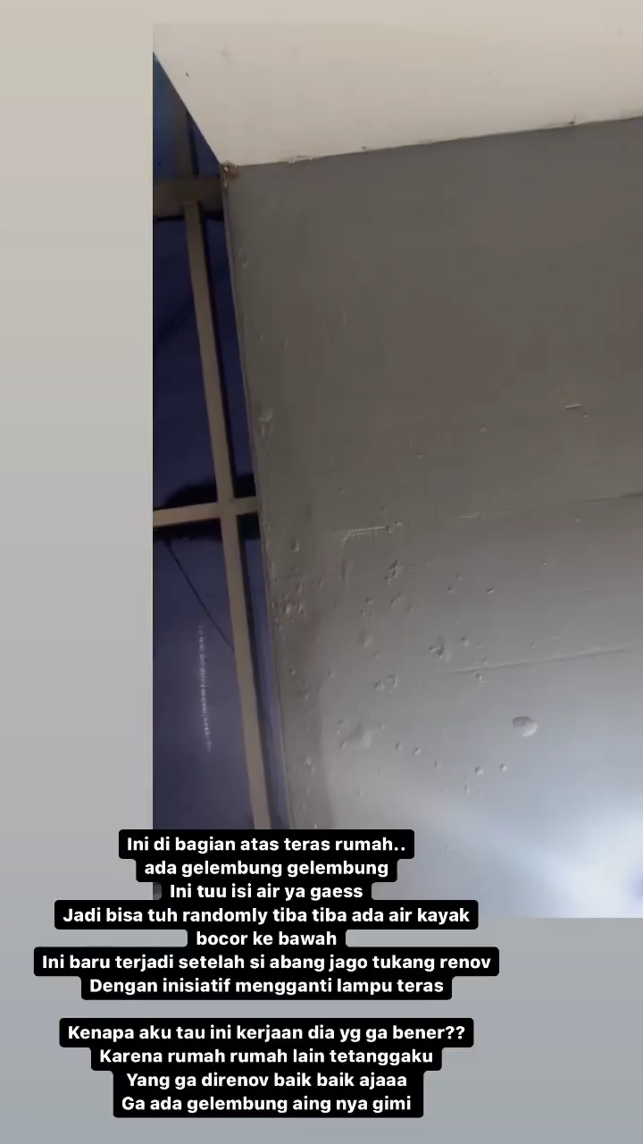 renovasi gagal habis 200 juta © Instagram renovasi gagal habis 200 juta © Instagram