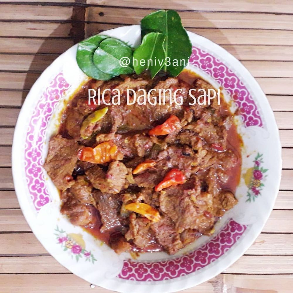 13 Resep rica-rica daging sapi spesial Idul Adha, simpel, enak, dan mudah dibuat