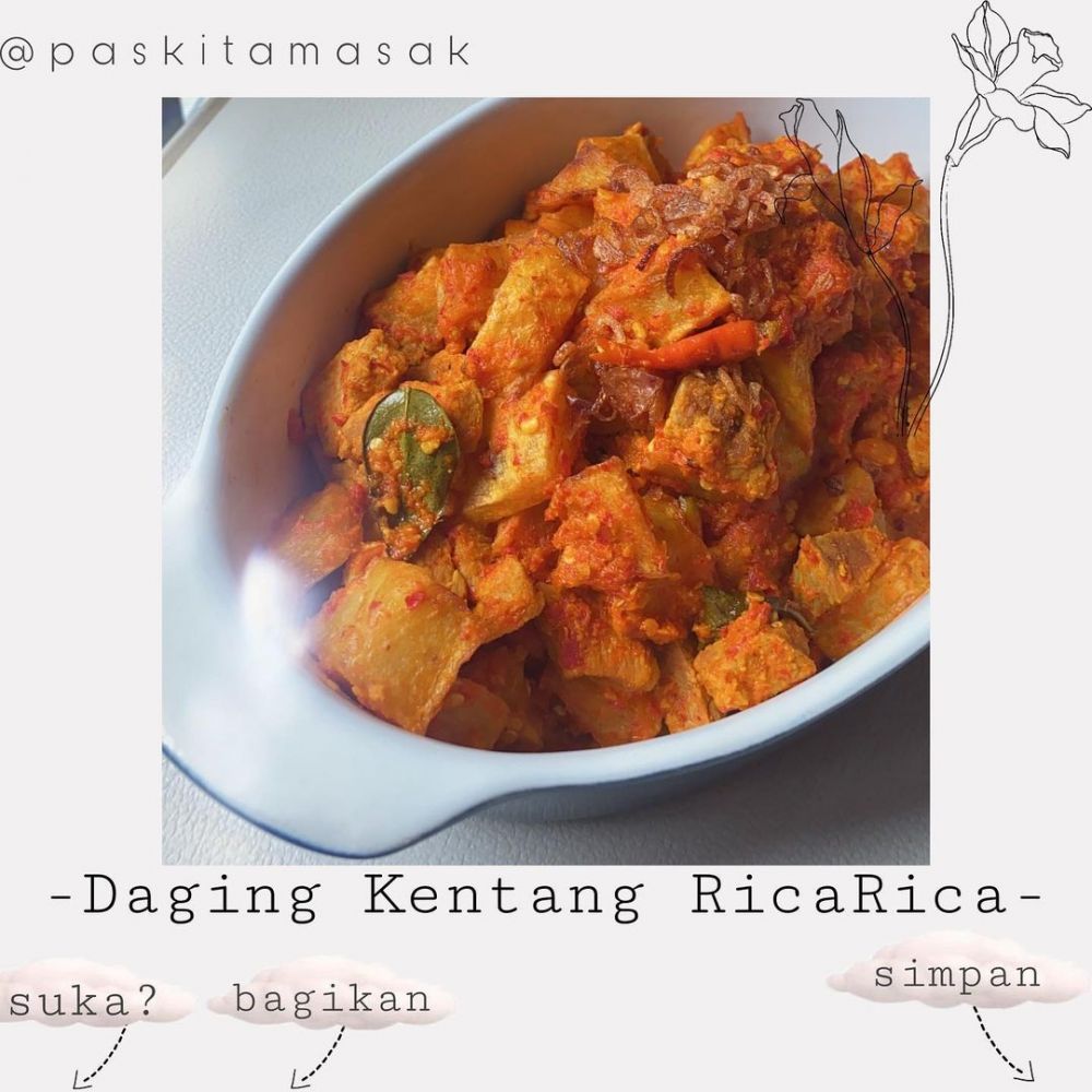 13 Resep rica-rica daging sapi spesial Idul Adha, simpel, enak, dan mudah dibuat