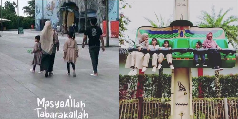 seleb liburan bareng meski udah cerai © instagram