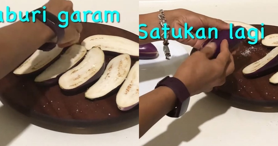 Tanpa membuang bijinya, begini cara hilangkan rasa pahit terong pakai 1 bahan dapur