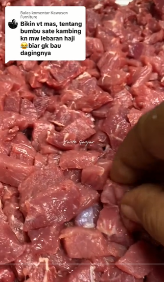 Nggak perlu dimarinasi terlalu lama, ini trik bikin sate kambing yang empuk dan bebas bau prengus