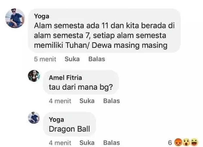 Tanya jawab absurd di Facebook Berbagai sumber