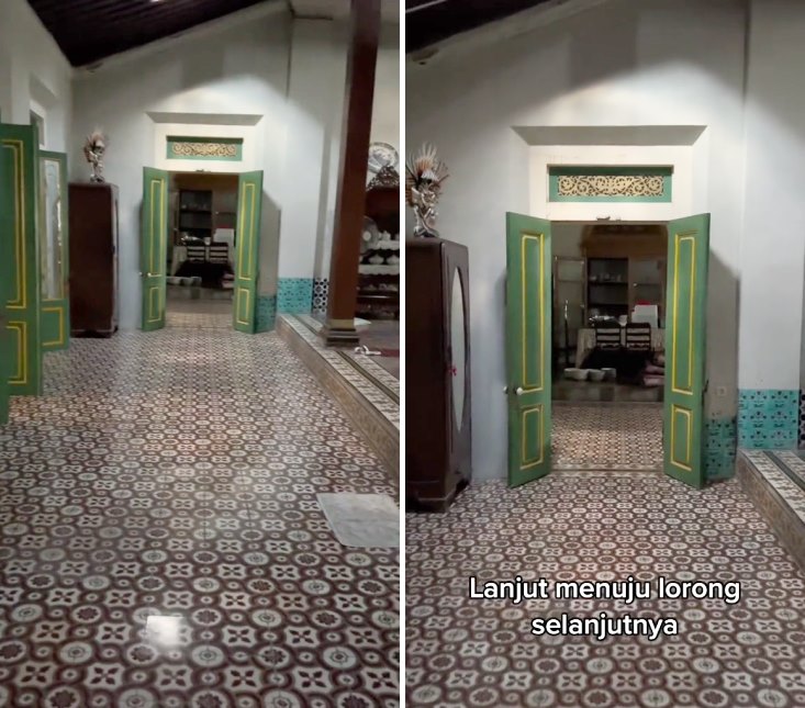 rumah Jawa antik © TikTok