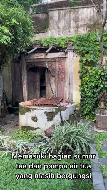 rumah Jawa antik © TikTok