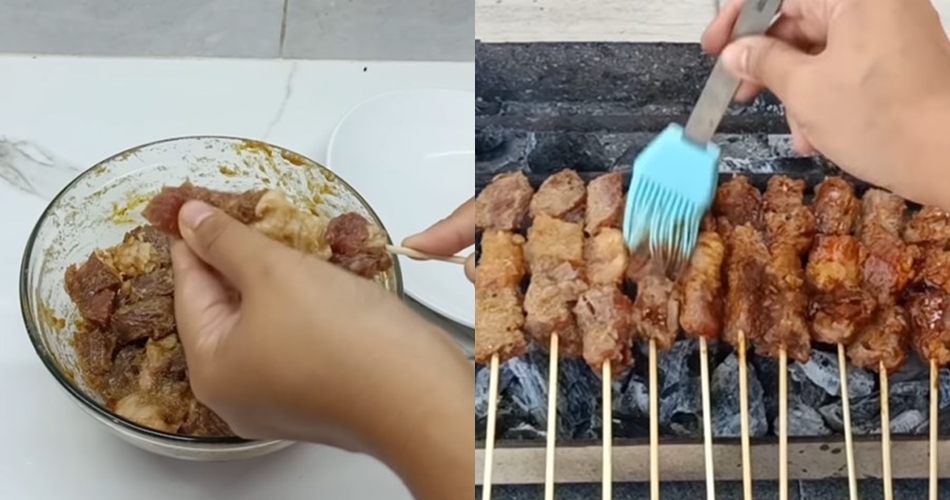 Trik bikin sate sapi maranggi dari daging kurban yang empuk dan bumbunya meresap sampai ke dalam