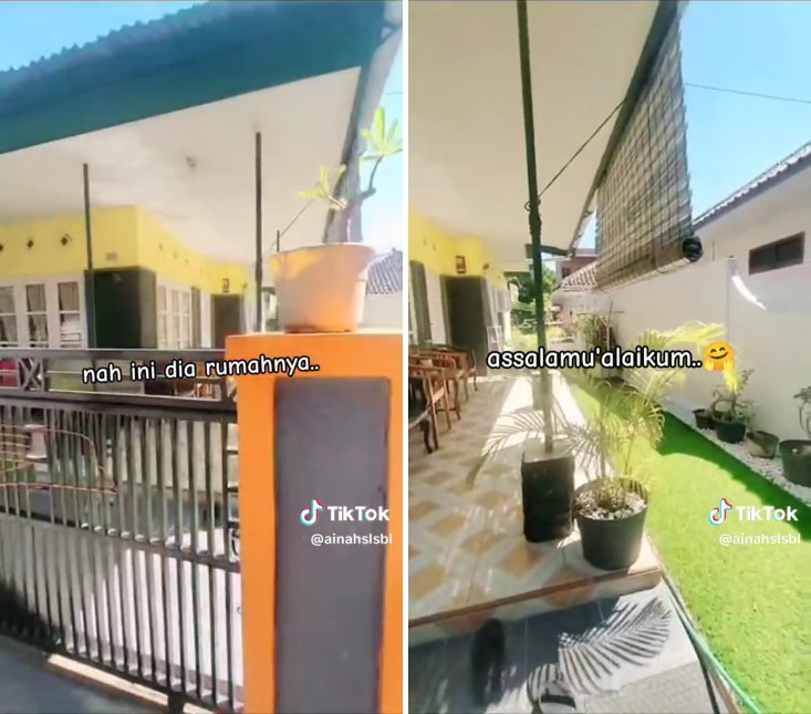 rumah dalam gang bikin nggak nyangka © TikTok rumah dalam gang bikin nggak nyangka © TikTok
