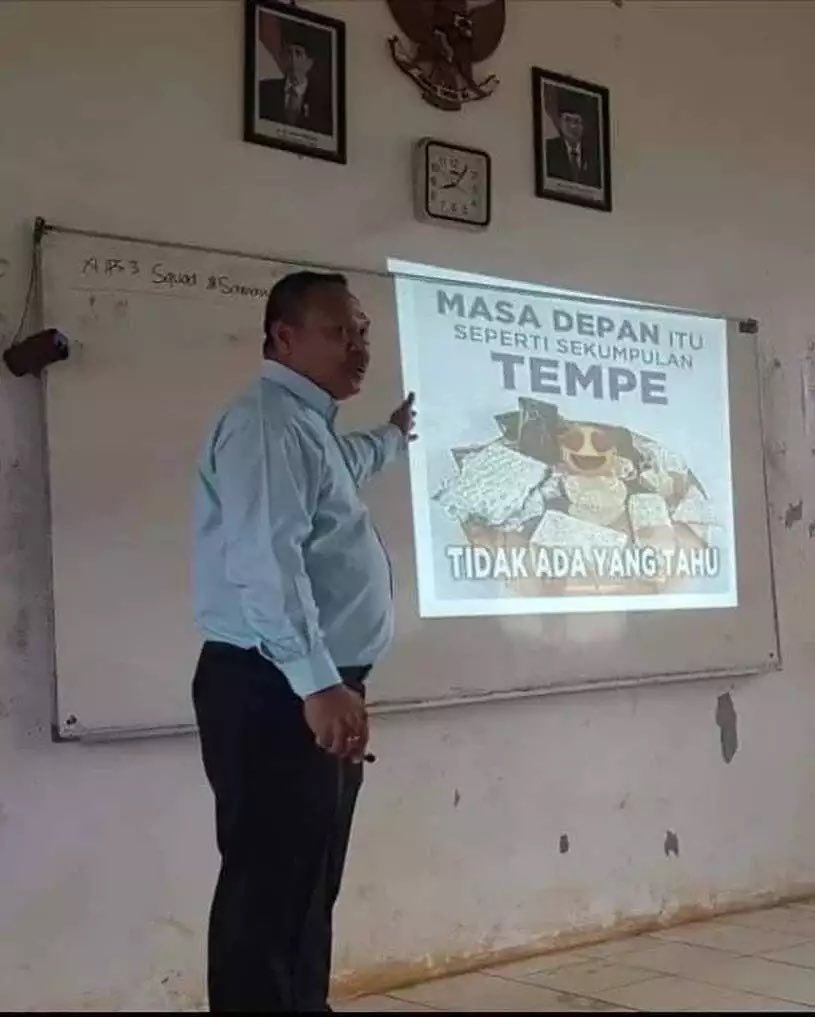 Guru dan murid kocaknya kompak Berbagai sumber