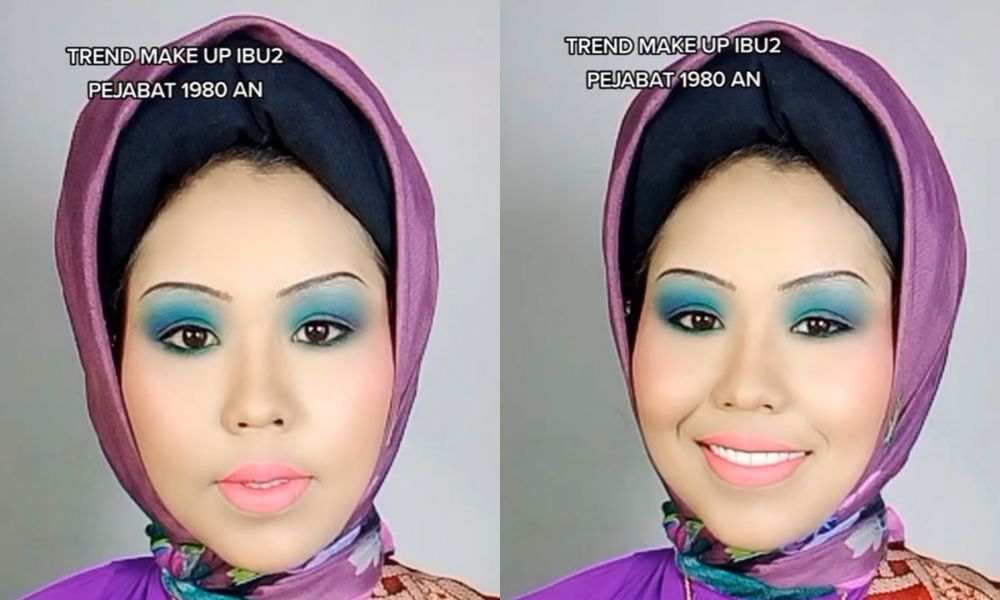wanita makeup ala ibu pejabat 80-an malah mirip hetty koes endang © berbagai sumber wanita makeup ala ibu pejabat 80-an malah mirip hetty koes endang © berbagai sumber