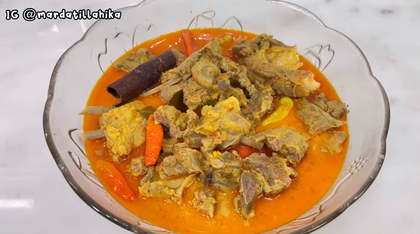 Cara mudah bikin gulai kambing kuah santan agar makin gurih, empuk, dan bebas bau prengus