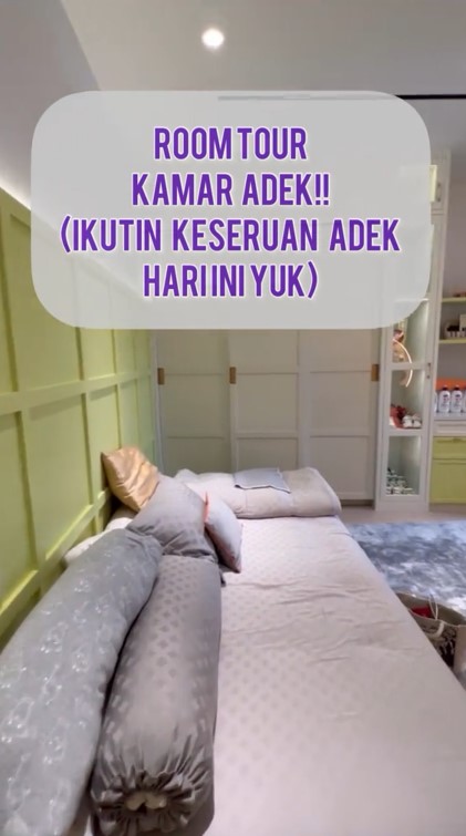 kamar Rayyanza cipung © TikTok