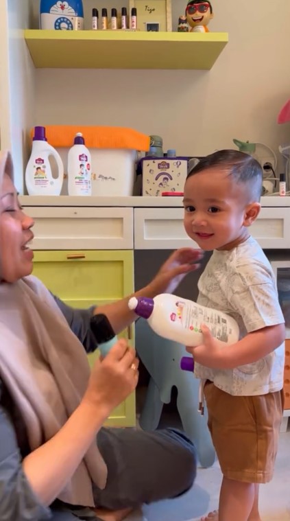 kamar Rayyanza cipung © TikTok