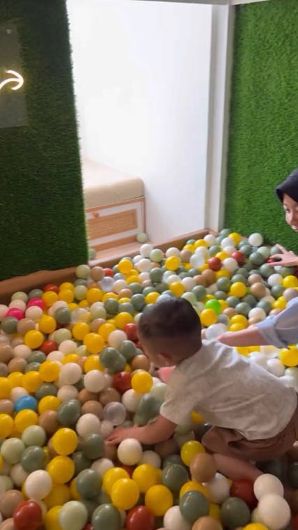 kamar Rayyanza cipung © TikTok