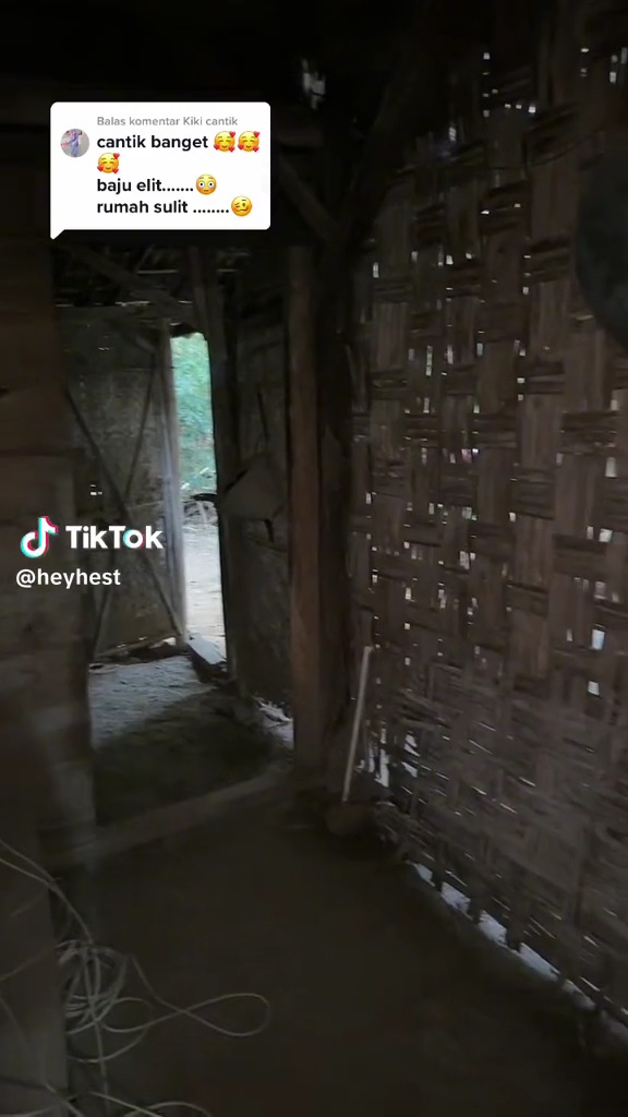 hesti Tiktoker rumah sulit © TikTok