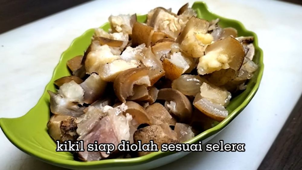 Cara merebus kikil tanpa presto ini bikin cepat empuk dalam 12 menit, praktis pakai 1 jenis buah