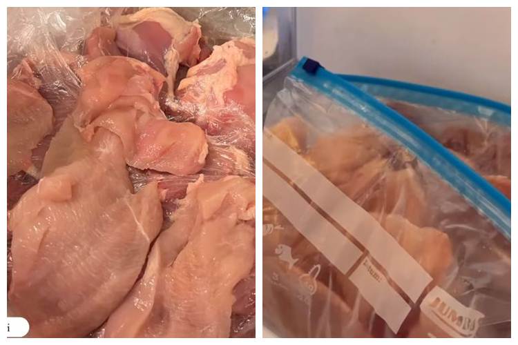 Mudah ditiru, ini trik menata daging di dalam freezer agar mudah diambil, antibau, dan muat banyak