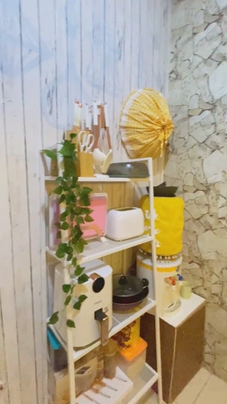 rumah subsidi jadi estetik © TikTok/@emak_hebring