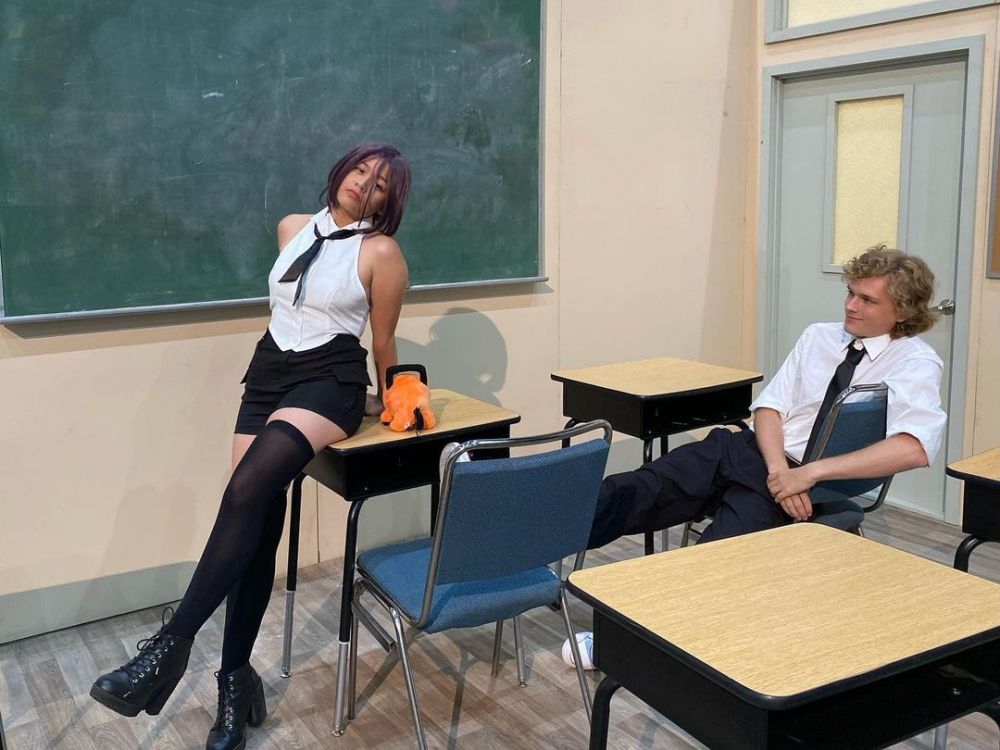 cinta kuya cosplay bareng pria bule © Instagram/@cintakuya