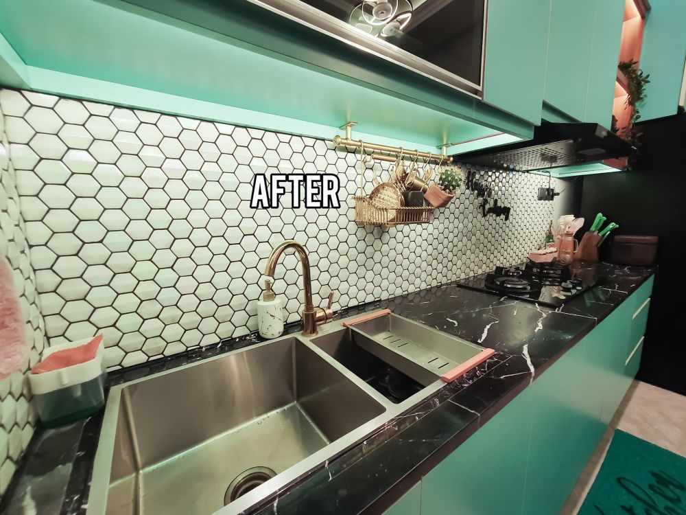 dapur sumpek direnovasi mewah dengan kolam renang © Facebook/Dion Ds dapur sumpek direnovasi mewah dengan kolam renang © Facebook/Dion Ds