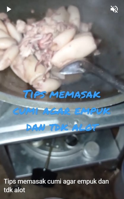 Cara mengolah cumi supaya teksturnya empuk walau tanpa baking soda