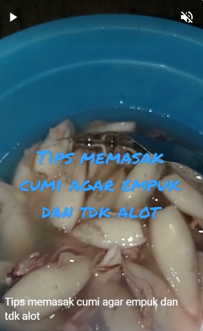Cara mengolah cumi supaya teksturnya empuk walau tanpa baking soda