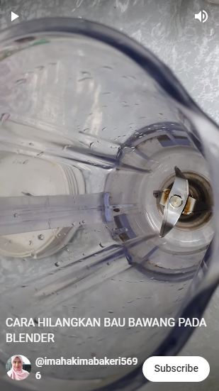 Bukan cuka atau kopi, ini cara mudah menghilangkan bau bawang di blender pakai 2 bahan dapur