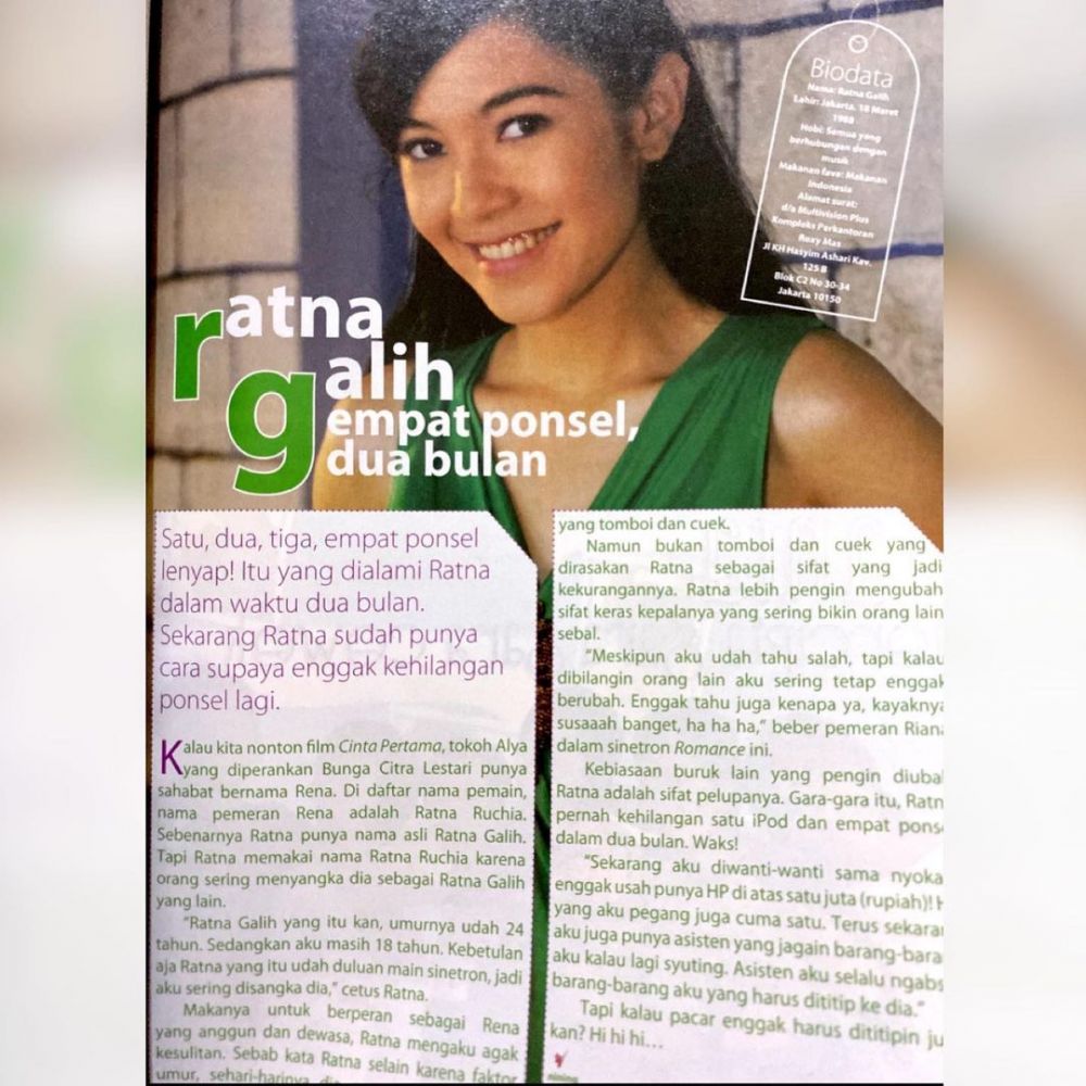 model majalah dulu ngetop sekarang jadi IRT & istri pengusaha © berbagai sumber