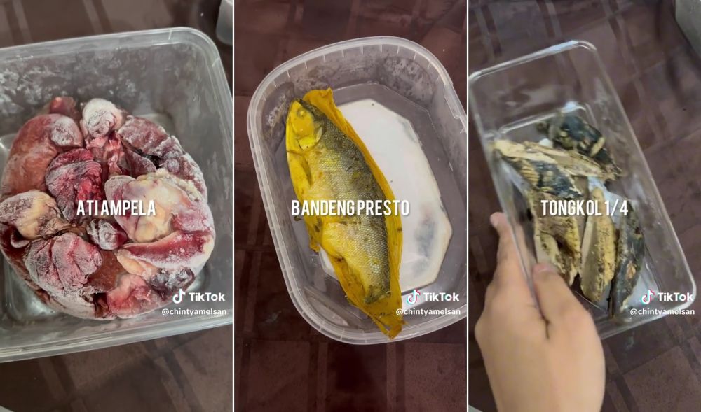 belanja bulanan frugal living © TikTok