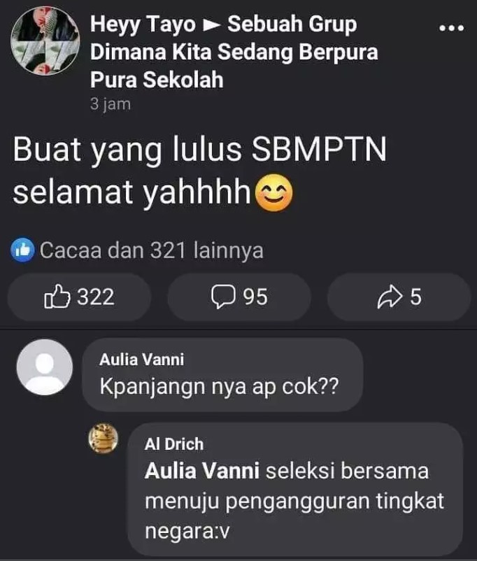 Tanya jawab berakhir di luar dugaan Facebook Berbagai sumber