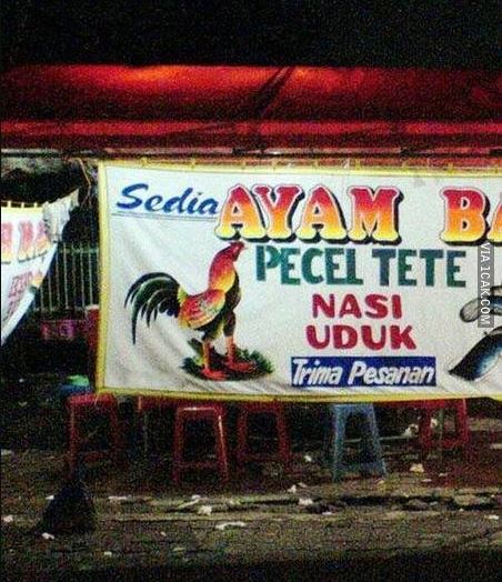 Potret kocak spanduk pedagang salah tulis Berbagai sumber Potret kocak spanduk pedagang salah tulis Berbagai sumber