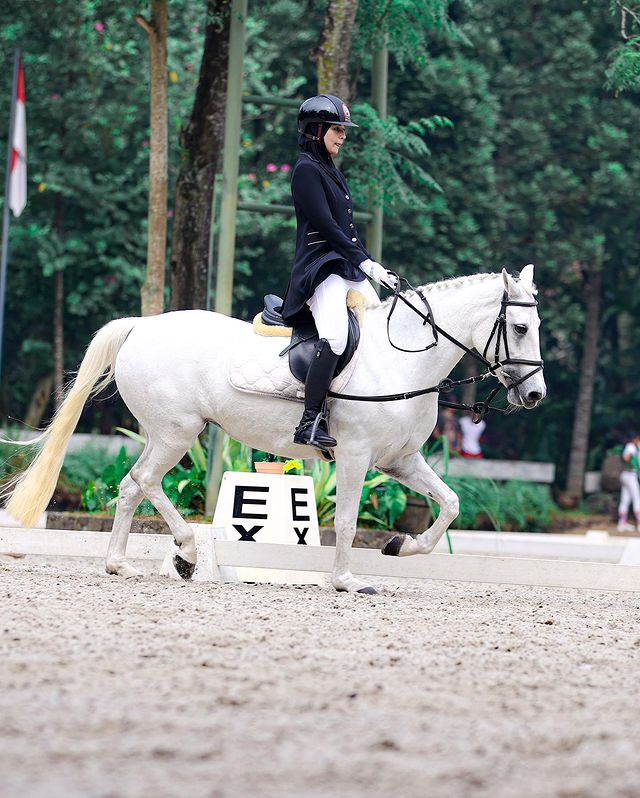 potret shireen berkuda © 2023 brilio.net