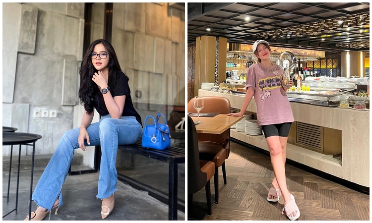 beda gaya bella bonita dan happy asmara © berbagai sumber beda gaya bella bonita dan happy asmara © berbagai sumber