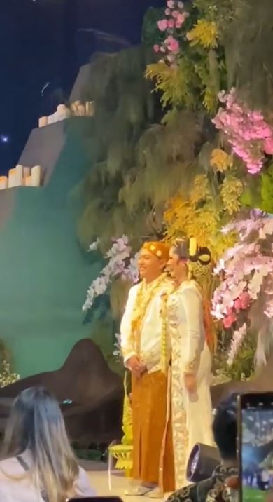 momen akad nikah denny caknan dan bella © berbagai sumber