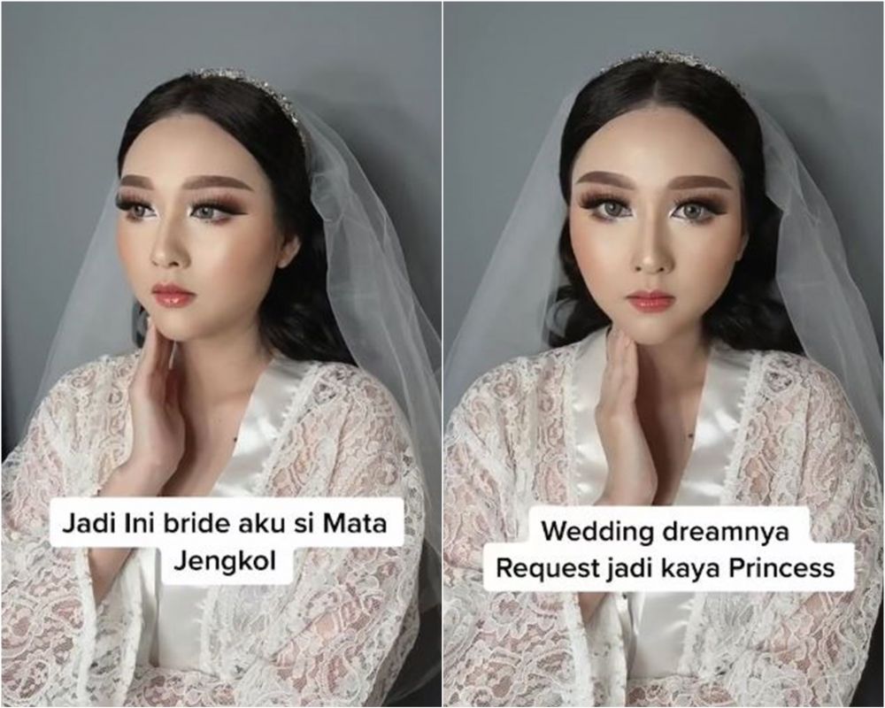 potret makeup pengantin harga Rp 40 jt © TikTok