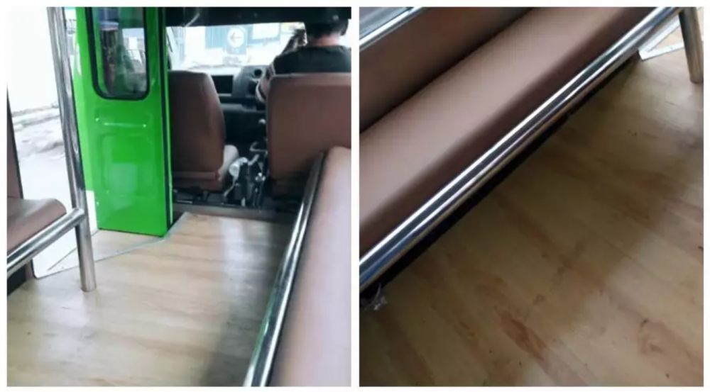 17 Potret kocak interior angkutan umum Berbagai sumber