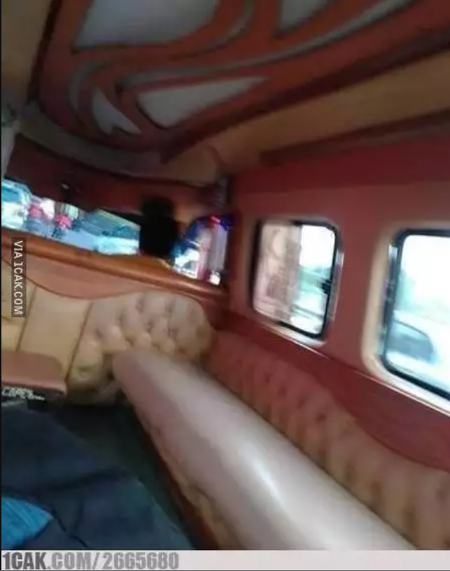 17 Potret kocak interior angkutan umum Berbagai sumber