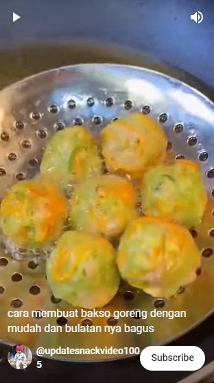 Bukan pakai sendok, aksi kreatif warganet mencetak bakso ini lebih cepat dan tak bikin tangan kotor