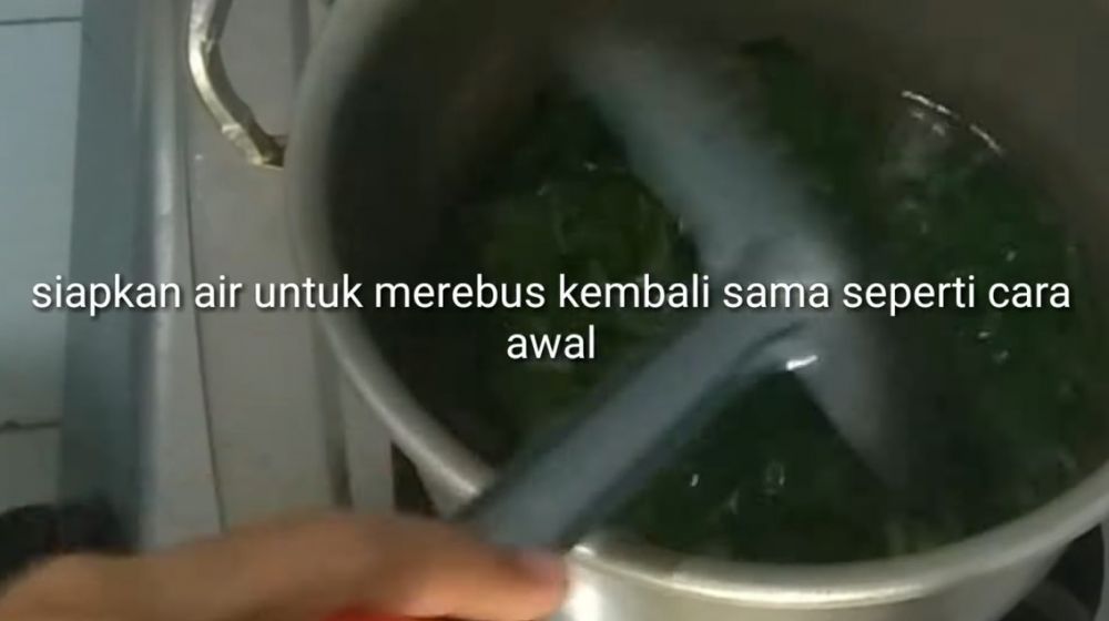 Trik merebus daun pepaya agar rasa pahitnya hilang tanpa tanah liat dan asam jawa